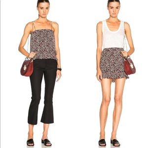 10 Crosby Derek Lam Multicolor 2 In 1 Floral Pleated Cami In Confetti Size 0